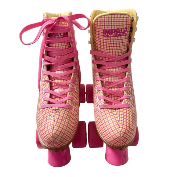 Impala Sidewalk Roller Skates Pink & Yellow Plaid · Women’s Size 6 - Picture 1 of 6